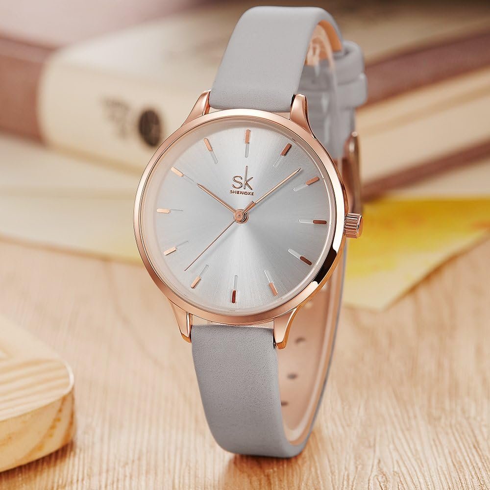 Female Watch Minimalist Ultra-Thin Watch 2024 Fashion Design Lady Girl Wrist Watch,Ladies Waterproof Watches for Women,Reloj Para Mujer,Dainty Gifts