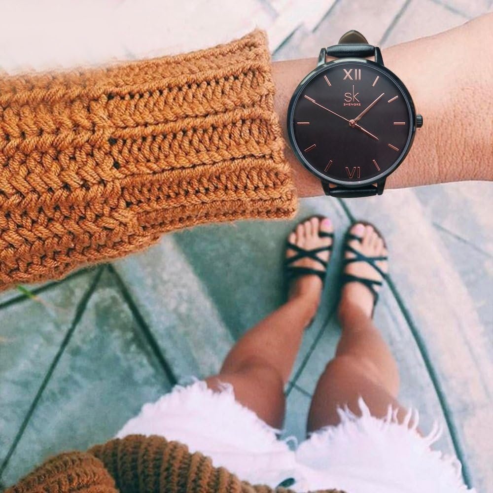 Female Watch Minimalist Ultra-Thin Watch 2024 Fashion Design Lady Girl Wrist Watch,Ladies Waterproof Watches for Women,Reloj Para Mujer,Dainty Gifts